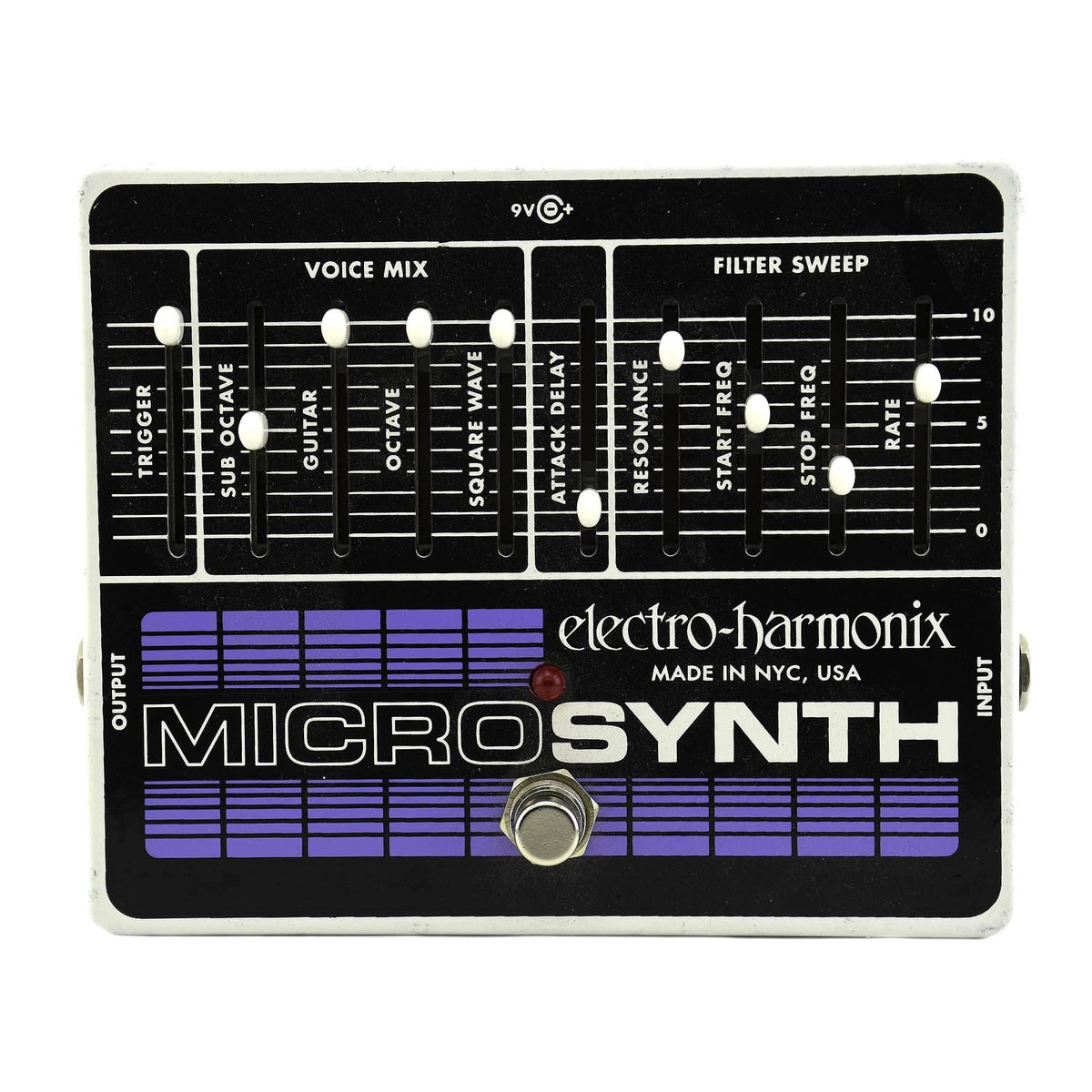 Electro Harmonix Microsynth Analog Guitar Synthesizer Pedal