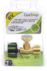 GasStop Propane 100% Emergency Shut-Off Safety Device-for RV ACME type connections