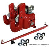Pat’s Easy Change with Stabilizer Bar – Best Quick Hitch System On The Market ?C Flexible, Durable and Affordable (RED CAT #1)