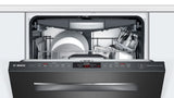 Bosch – 800 Series 24 Top Control Built-In Dishwasher with CrystalDry, Stainless Steel Tub, 3rd Rack, 42 dBa – Black stainless steel