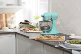 KitchenAid Artisan Series 5 Quart Tilt Head Stand Mixer with Pouring Shield KSM150PS, Cast Iron