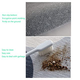 Dark Blue White Office Chair Mat Hardwood Floor Computer Desk Mat Anti-Slip Gaming Chair Mat Round Floor Mat Durable Floor Protector Old Fashion Romantic Decorating Diameter 35.4 in