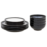 Denby Halo 12 Piece Tableware Set Blue