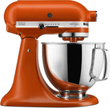 KitchenAid Artisan Series 5 Quart Tilt Head Stand Mixer with Pouring Shield KSM150PS, Cast Iron