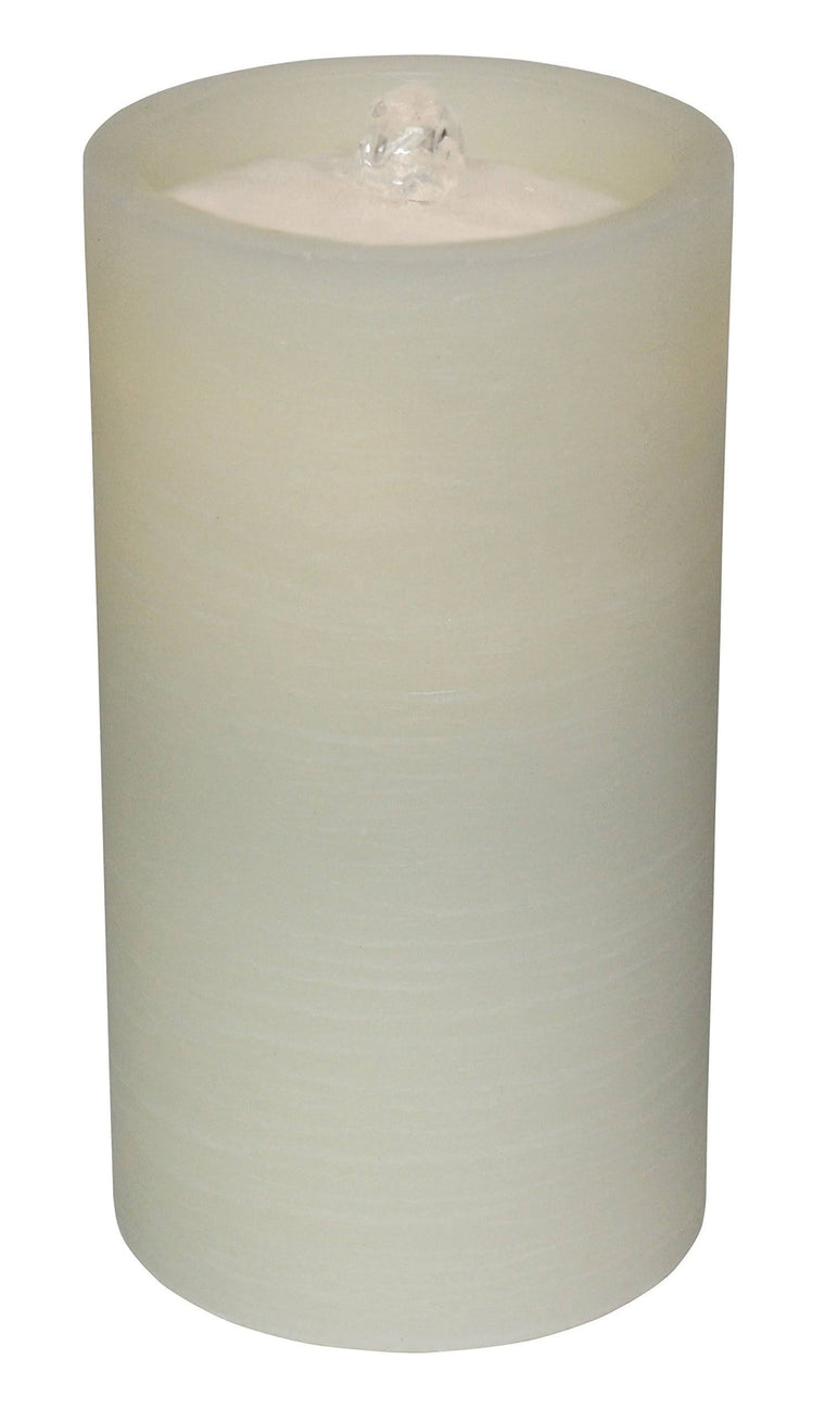 AquaFlame Flameless Candle Fountain – Ivory