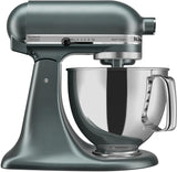 KitchenAid Artisan Series 5 Quart Tilt Head Stand Mixer with Pouring Shield KSM150PS, Cast Iron
