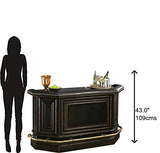 Howard Miller Tivon Wine-cabinets II, Burnished Black