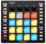 PreSonus AudioBox 96 Audio Interface (May Vary Blue or Black) Full Studio Bundle with Studio One Artist Software Pack, ATOM MIDI/Production Pad Controller, Eris 4.5 BT Pair 2-Way Bluetooth Monitors