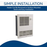 Broan 9815WH High-Capacity Wall Heater