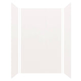 Transolid Expressions 32-in x 60-in x 96-in Glue to Wall Tub/Shower Wall Kit in White