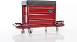 Sharper Image Rolling Toolbox Stool