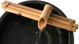 Bamboo Accents Water Fountain & Pump Kit ?C 18 inch, 3 Arm Style Split-Resistant All Natural Bamboo ?C DIY Indoor/Outdoor Zen Garden – Fits 15-30 inch Bowl (not Included)