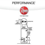 Rheem Performance Manufactured Housing 40 gal. Tall 6 Year 34,000 BTU Natural