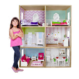 My Girl&s Dollhouse for 18& Dolls, Modern Style