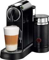 De’Longhi – Nespresso Citiz Espresso Machine by De’Longhi with milk frother – Limousine Black