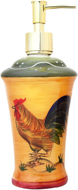 Tuscan Sunshine Country Rooster Hand Painted collection (CANISTER SET)