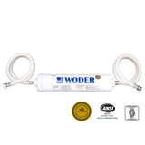 Woder WD-10K-ADV-DC Ultra High Capacity Under Sink Water Filter with Direct Connect Fittings – WQA Certified 10,000gal ?C Removes Chlorine, Lead, Chromium 6, Heavy Metals, Odors/Contaminants – US Made