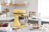 KitchenAid Artisan Series 5 Quart Tilt Head Stand Mixer with Pouring Shield KSM150PS, Cast Iron