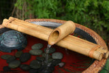 Bamboo Accents Water Fountain & Pump Kit ?C 18 inch, 3 Arm Style Split-Resistant All Natural Bamboo ?C DIY Indoor/Outdoor Zen Garden – Fits 15-30 inch Bowl (not Included)