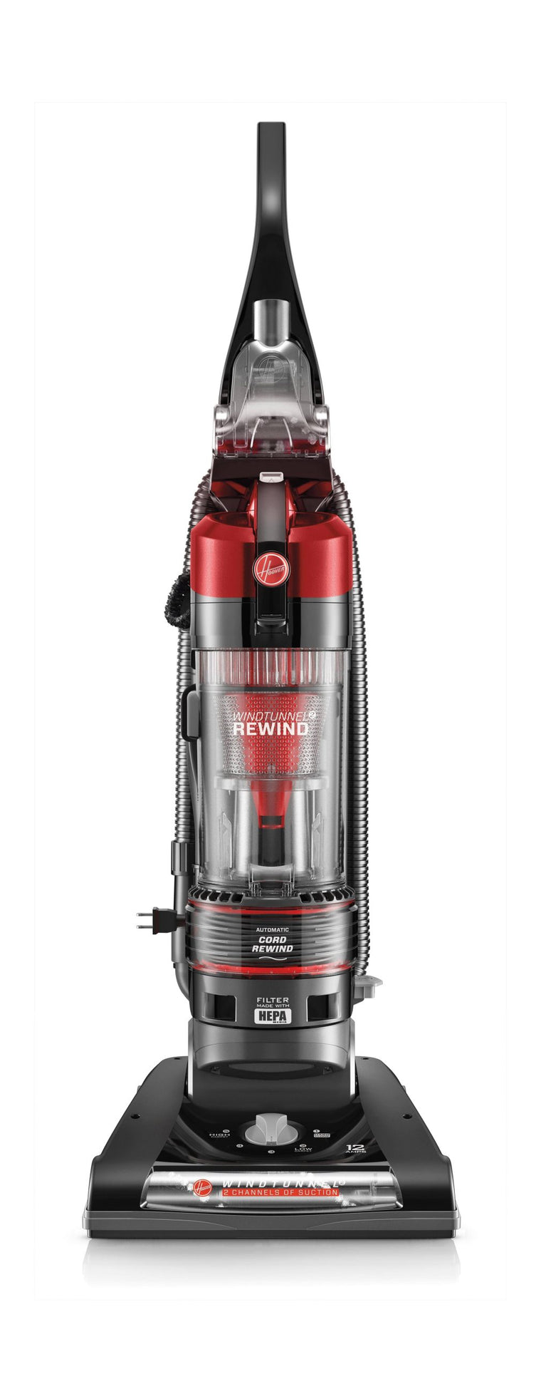 Hoover Windtunnel 2 Rewind Bagless Upright Vacuum UH70821PC