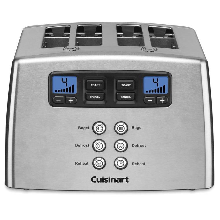 Cuisinart Countdown Lever-less 4-Slice Toaster