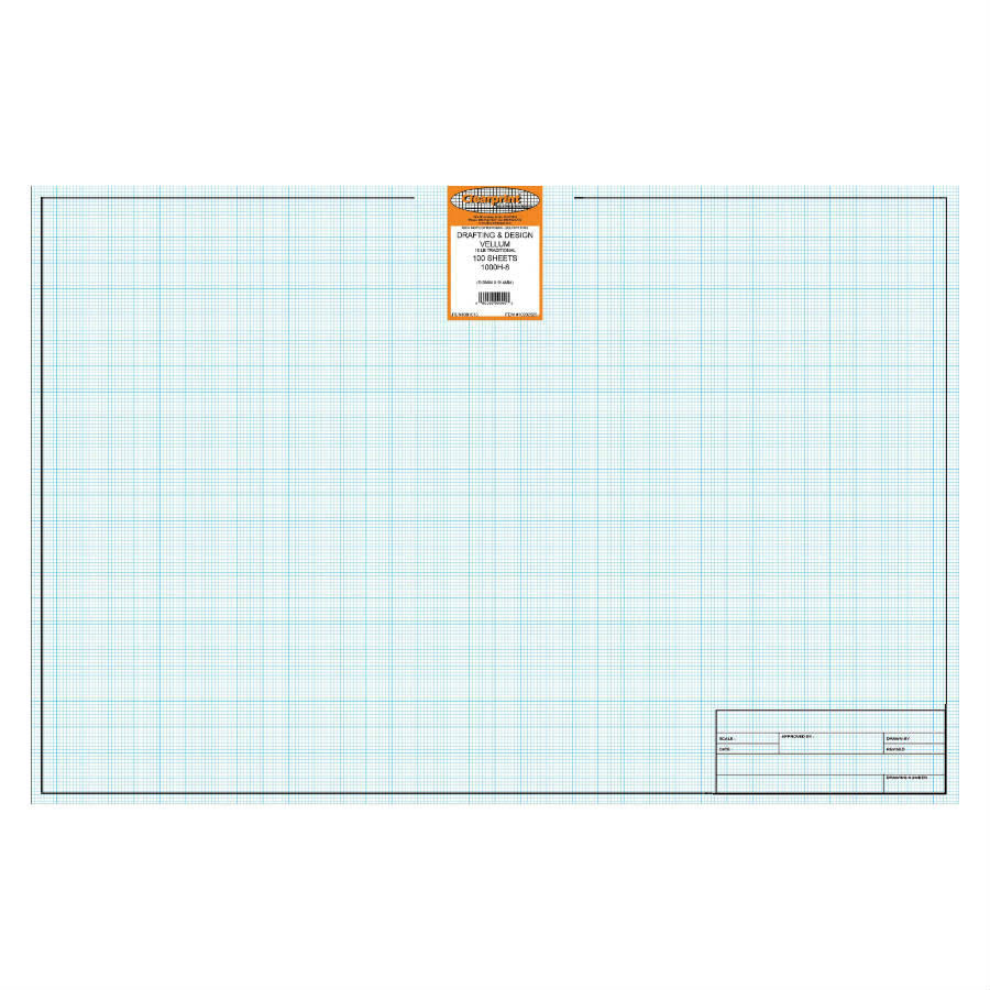 Clearprint 24 x 36 Vellum 1000HTS-8 – 100 Sheets
