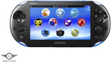 Black and Blue PlayStation Vita w/ 128GB Sd2vita