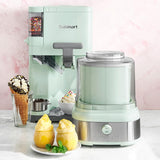 Cuisinart Soft Serve Ice Cream Machine- Mix It In Ice Cream Maker for Frozen Yogurt, Sorbet, Gelato, Drinks 1.5 Quart, White, ICE-48