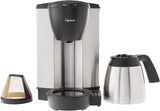 Capresso 485.05 MT600 Plus 10-Cup Programmable Coffee Maker with Thermal Carafe,Black