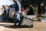 Igloo Overland 72 Quart Ice Chest Cooler with Wheels, Gray (31 x 18 x18)