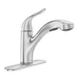 Moen Brecklyn Single-Handle Pull-Out Sprayer Kitchen Faucet Bronze
