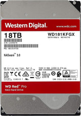 Western Digital 4TB WD Red Pro NAS Internal Hard Drive HDD – 7200 RPM, SATA 6 Gb/s, CMR, 256 MB Cache, 3.5 – WD4003FFBX