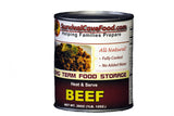 Survival Cave Food Canned Beef Case of 12 28oz Cans