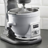 KitchenAid Precise Heat Mixing Bowl for Lift Mixers, White – 3 quart