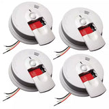 2025 Firex 4-Pack Hardwired Smoke Detector with Ionization Sensor