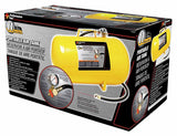 Performance Tool W10011 Hi-Viz 11-Gallon Horizontal Portable Air Tank with Tire