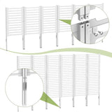Privacy Fence 12 Pack, Air Conditioner Fence 15.7” ?? 22”, Outdoor Privacy Fence Screen, Trash Can Enclosure, Pool Equipment Panels, Panels Outdoor for Garden Patio