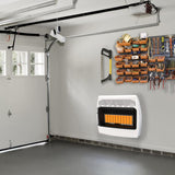 30,000 BTU Natural Gas / Propane Wall Heater for Indoor Use – Dual Fuel, Vent-Free