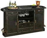 Howard Miller Tivon Wine-cabinets II, Burnished Black
