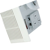 Nutone 665RP 70 CFM Ceiling Exhaust Fan with Light Heater
